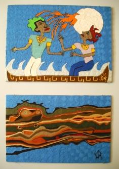 Francisco Loza: Ave de Fuego, 2007 & Tierra y Mar, 2008